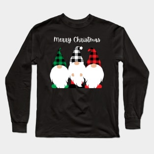 Christmas gnome design Long Sleeve T-Shirt